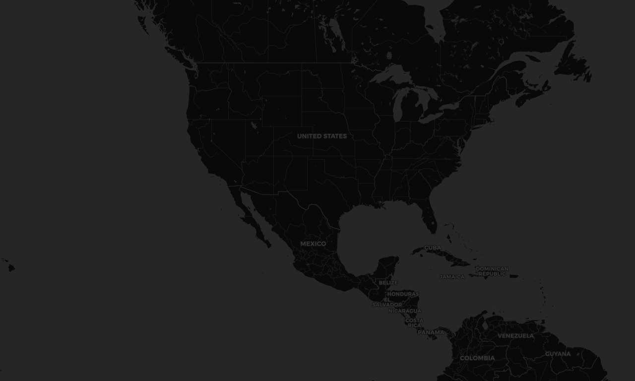 Map of the United States showing Rippin app motorcycle segment coverage.